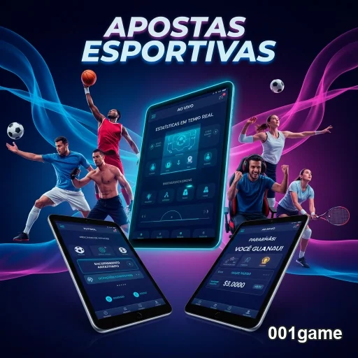 Imagem de apostas esportivas em celulares no 001game